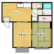 コスモハイツ南の間取り画像