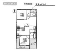 GLANZ馬場町の間取り画像