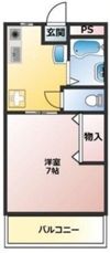 サンパレス三鷹の間取り画像