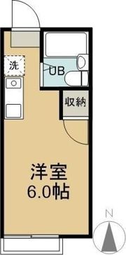 サザリィ川崎の間取り画像