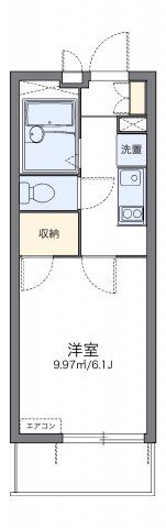 レオパレスハイム三ツ沢の間取り画像