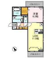 プライムアートの間取り画像