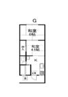 CASA坂脇の間取り画像