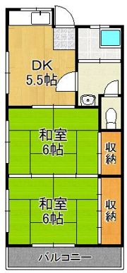 ノースナイン熊本の間取り画像