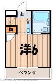 エスハイムの間取り画像