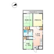 ハイコーポ西原の間取り画像