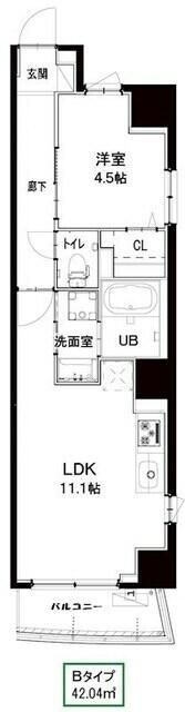 シルヴァー アウルの間取り画像