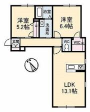 グリーンガーデン国富の間取り画像