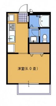 ビーライン東原の間取り画像