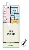 アトラス川越の間取り画像