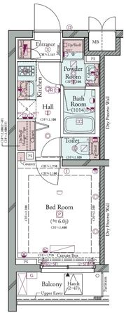 コンシェリア横濱山手 THE RESIDENCEの間取り画像