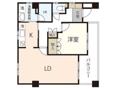 玉井マンションの間取り画像