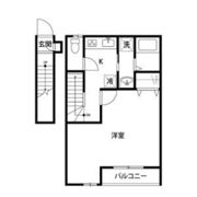アンプルールリーブルD＆Sの間取り画像