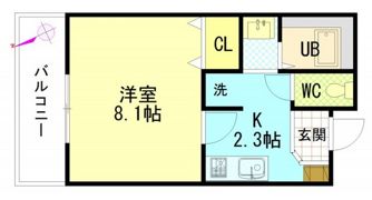 プラティーク川島の間取り画像