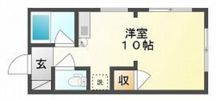 アドラシオン京橋の間取り画像