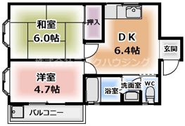 神木マンションの間取り画像