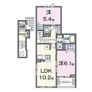 サニーフラットⅡの間取り画像