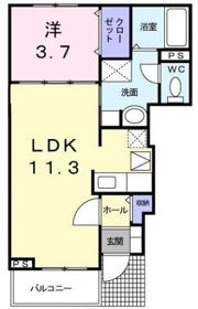 ベル・ベージュの間取り画像