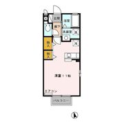 ソレイユKの間取り画像