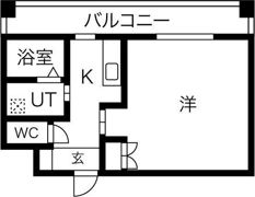 プレジール山科の間取り画像