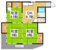 山口コーポの間取り画像