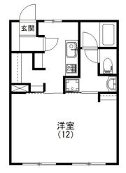 ジュネスFujiIIの間取り画像
