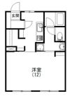 ジュネスFujiIIの間取り画像