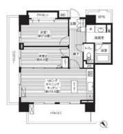 グランピラー高井戸の間取り画像