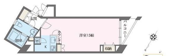 ドゥーエ学芸大学の間取り画像