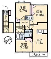 pas a pas（パザパ）の間取り画像