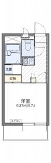 レオパレスオネスティⅢの間取り画像