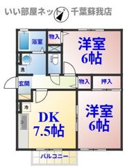 ボナールAの間取り画像