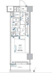LEXE AZEST横濱関内の間取り画像