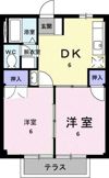コーポエデウスⅡの間取り画像