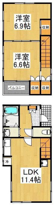 ヴィンテージハウス志木の間取り画像