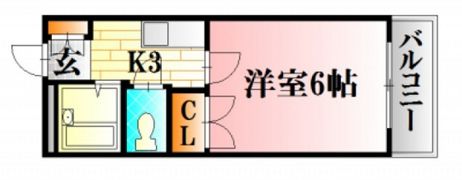 第二大下ビルの間取り画像