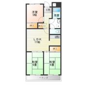 ハピネス48の間取り画像