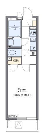 クレイノKANAMEⅡの間取り画像