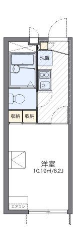 レオパレスコスモオーラの間取り画像