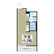 MQuarto矢部の間取り画像