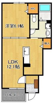 ネオンビオスIの間取り画像