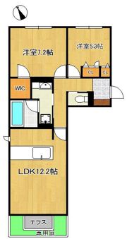 プレステージIVの間取り画像