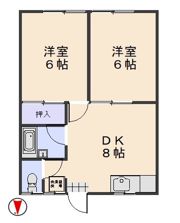メゾンドいづみの間取り画像
