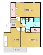 エーベルの間取り画像