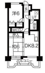 ライオンズマンション一番町の間取り画像