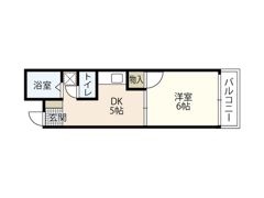 コーポ佐伯の間取り画像