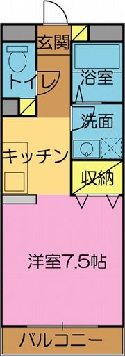 カーサ・ピッコラ伊勢崎の間取り画像