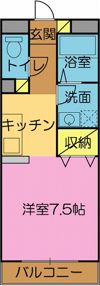 カーサ・ピッコラ伊勢崎の間取り画像