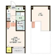 CLAIR福住の間取り画像