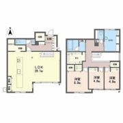 天瀬南町戸建ての間取り画像